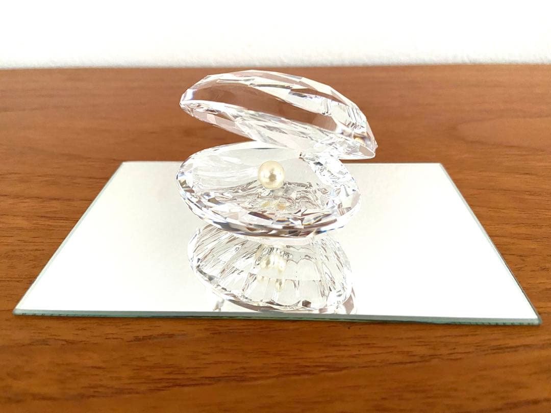 スワロフスキー 貝と真珠 ラージ 014389 Swarovski 置物 即納