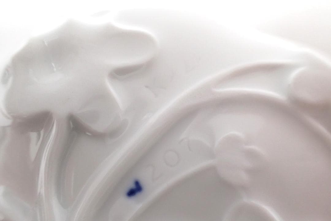 205/未使用品マイセン ブルーオニオン リーフディッシュ プレート 2点セット