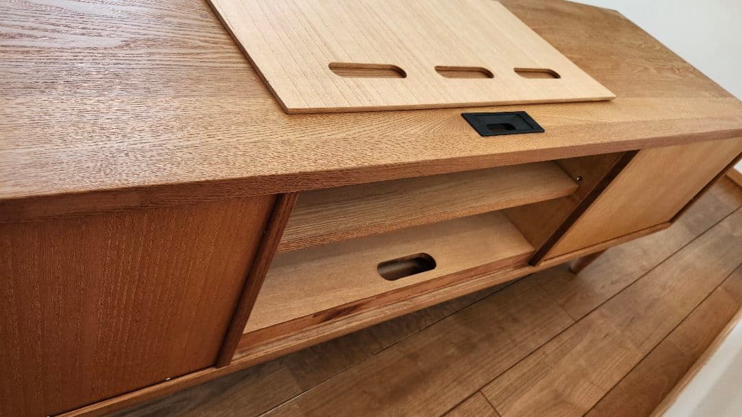 中古　久和屋　木製TVボード　150cm　テレビボード　テレビ台