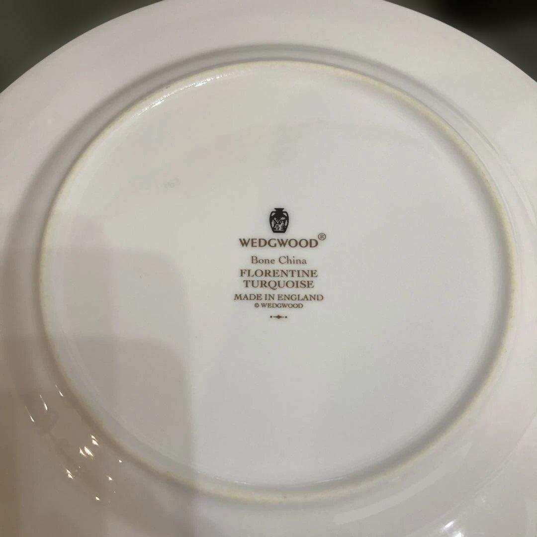 ウェッジウッド　フロレンティーン ターコイズ　プレート　皿　6枚