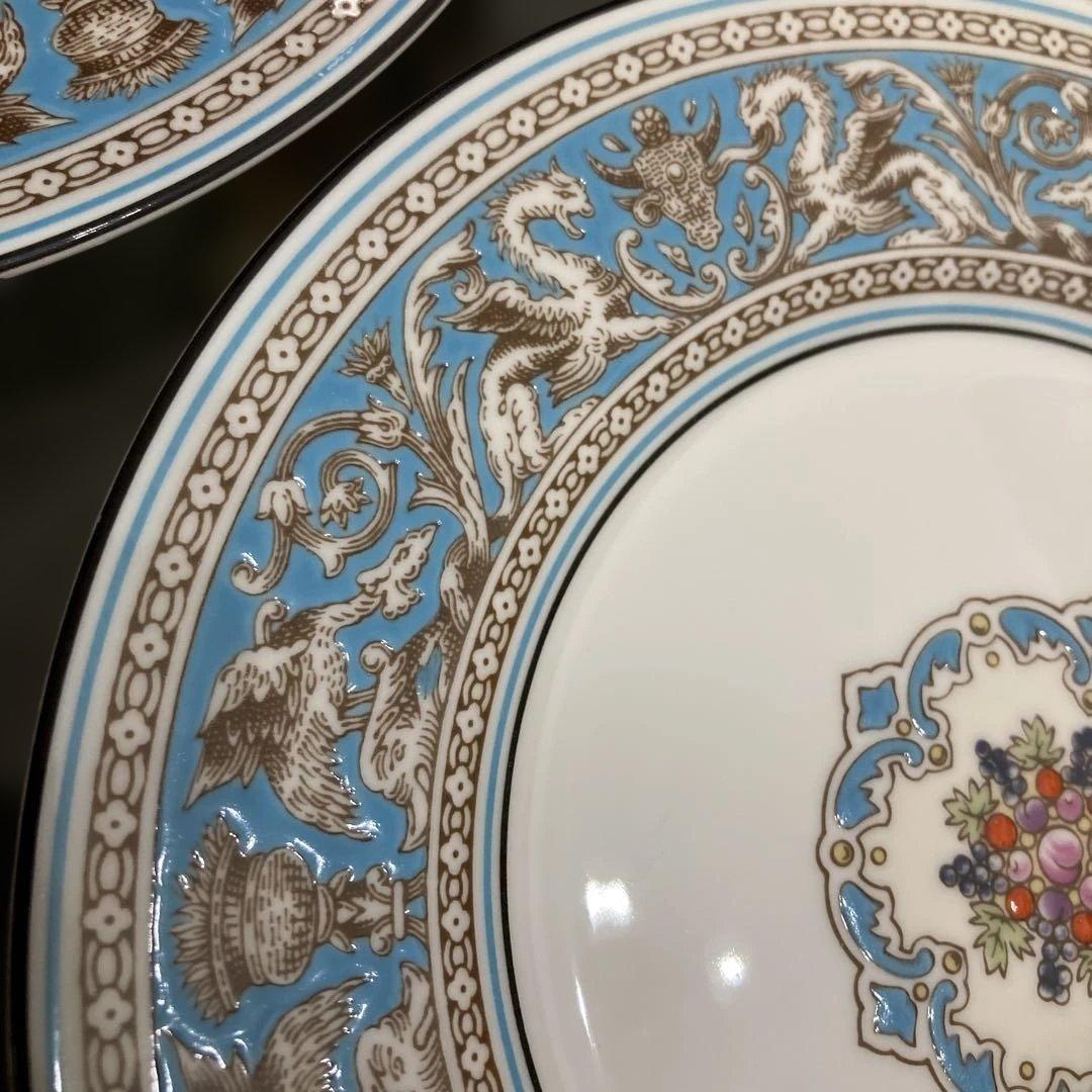 ウェッジウッド　フロレンティーン ターコイズ　プレート　皿　6枚