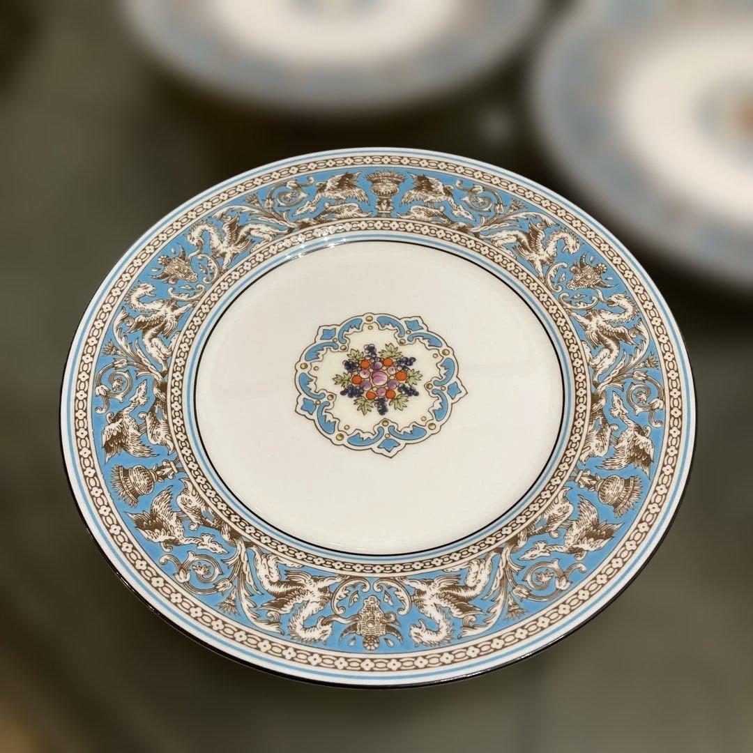 ウェッジウッド　フロレンティーン ターコイズ　プレート　皿　6枚