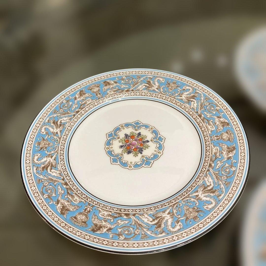 ウェッジウッド　フロレンティーン ターコイズ　プレート　皿　6枚