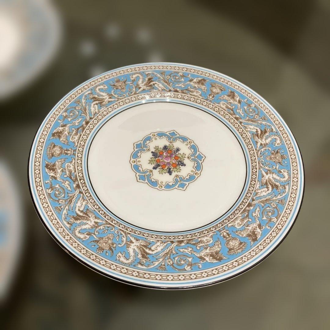 ウェッジウッド　フロレンティーン ターコイズ　プレート　皿　6枚