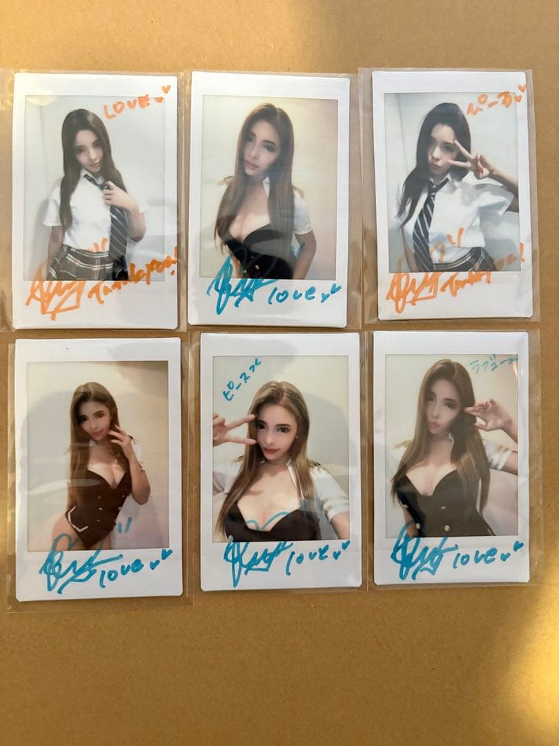 サイバージャパンダンサーズ10名　サイン入りチェキ４２枚セット