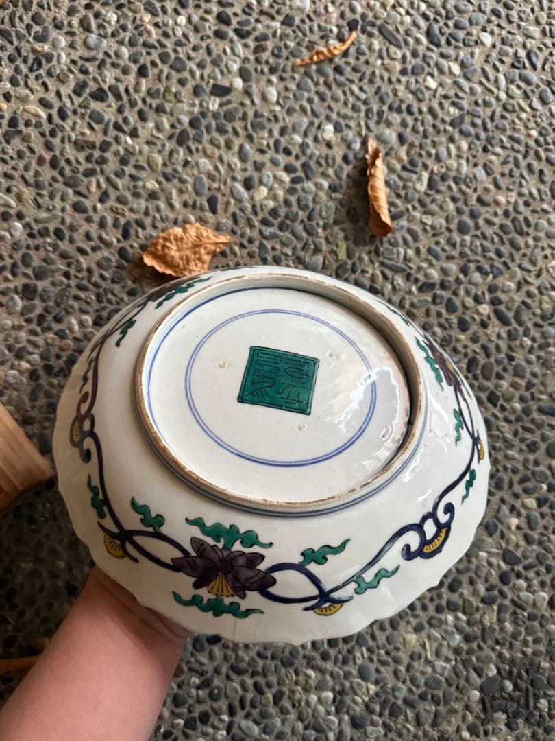 ‼️リサイクルFORT‼️BLACKフライデー①‼️買取直送便①‼️青手で古九谷産の皿‼️