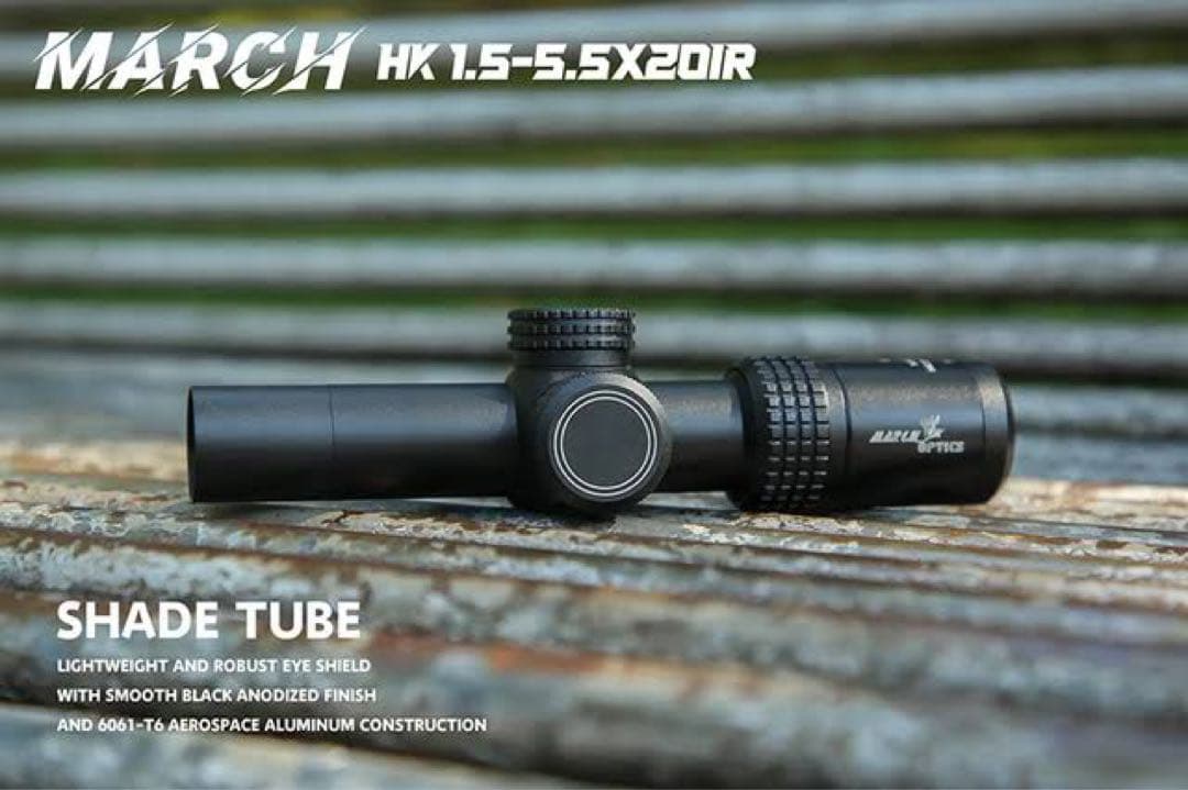 March Optics 1.5-5.5x20ショートスコープ - メルカリ