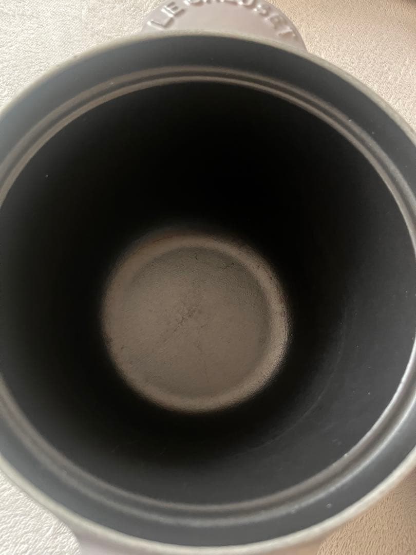 LE CREUSET ココット•エブリィ18 （インナーリッド付き）フリント