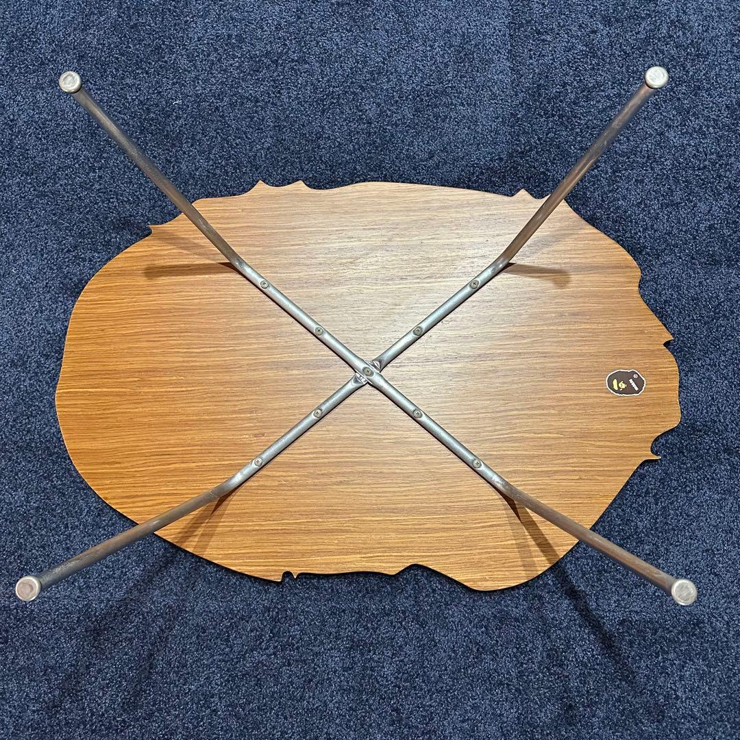 BAPE エイプ ロゴ 木製 センターテーブル モダニカ 机