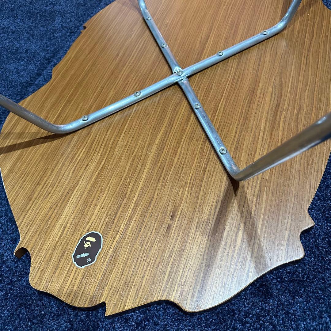 BAPE エイプ ロゴ 木製 センターテーブル モダニカ 机