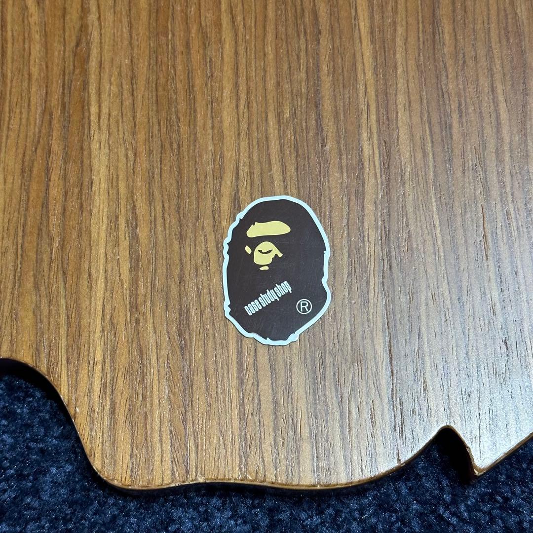 BAPE エイプ ロゴ 木製 センターテーブル モダニカ 机
