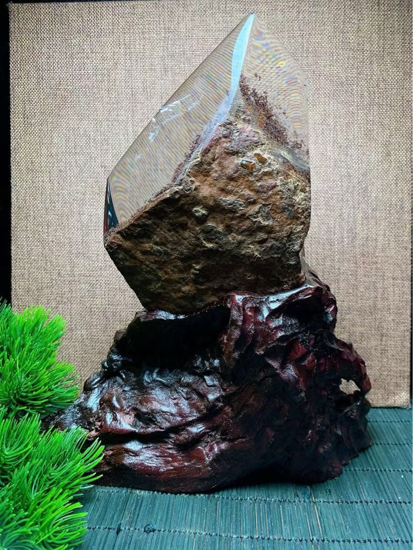 ⭐︎【極上品】天然 ガーデン クォーツ 置物 977.7g