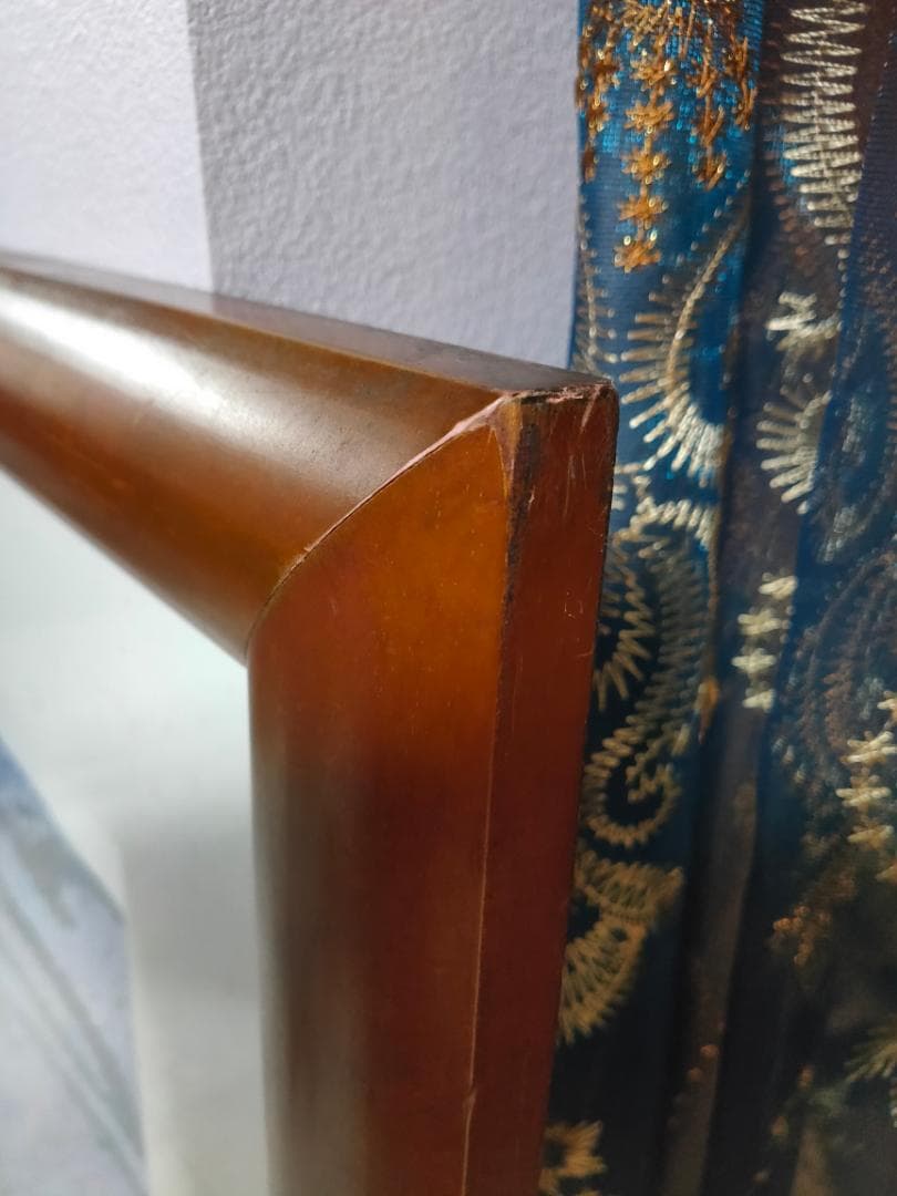 送料込【真作】　丁紹光　ティン・シャオカン　「春の雨」　シルクS　直筆サイン