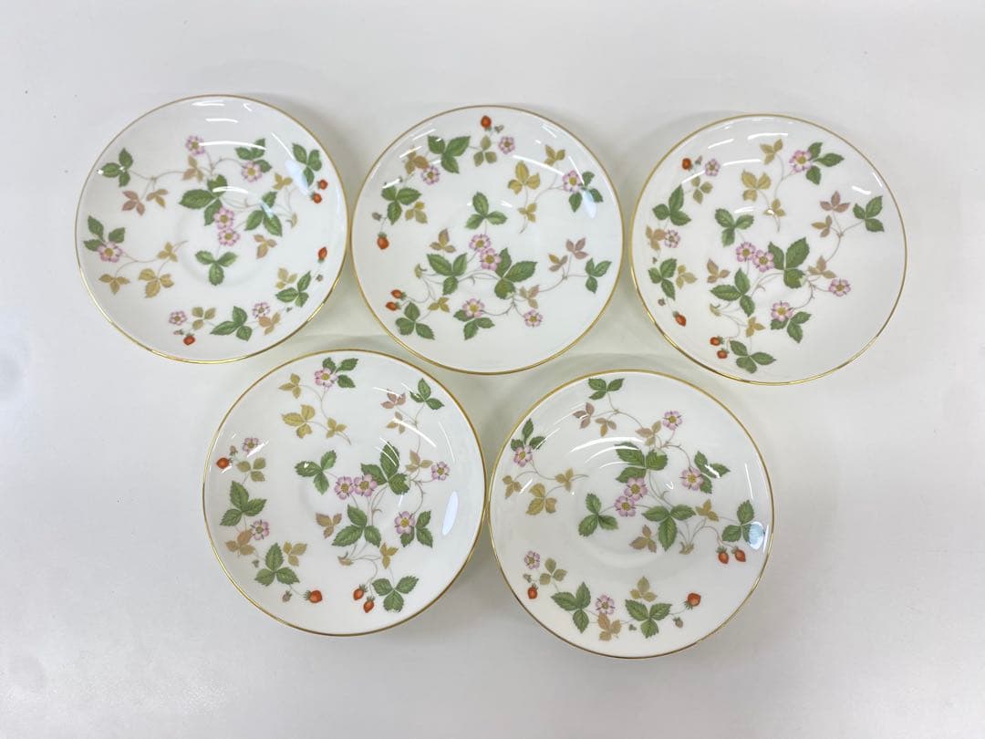  ウェッジウッド ワイルドストロベリー 食器一式セット 箱付き