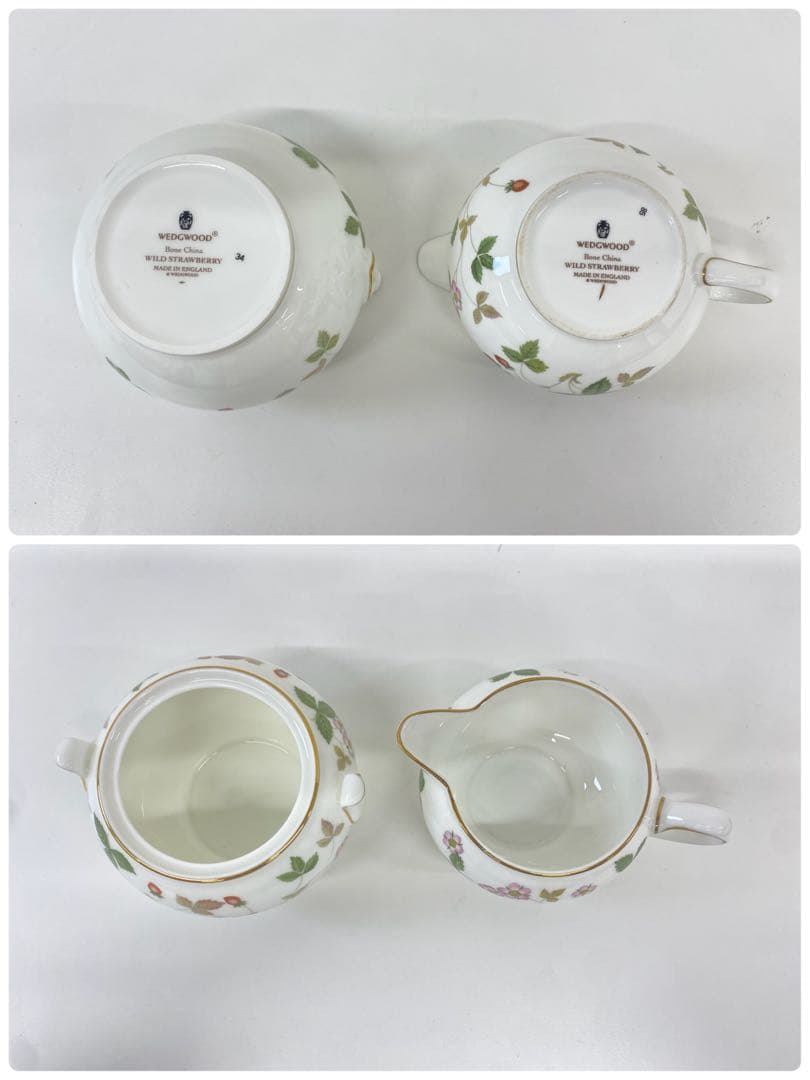  ウェッジウッド ワイルドストロベリー 食器一式セット 箱付き