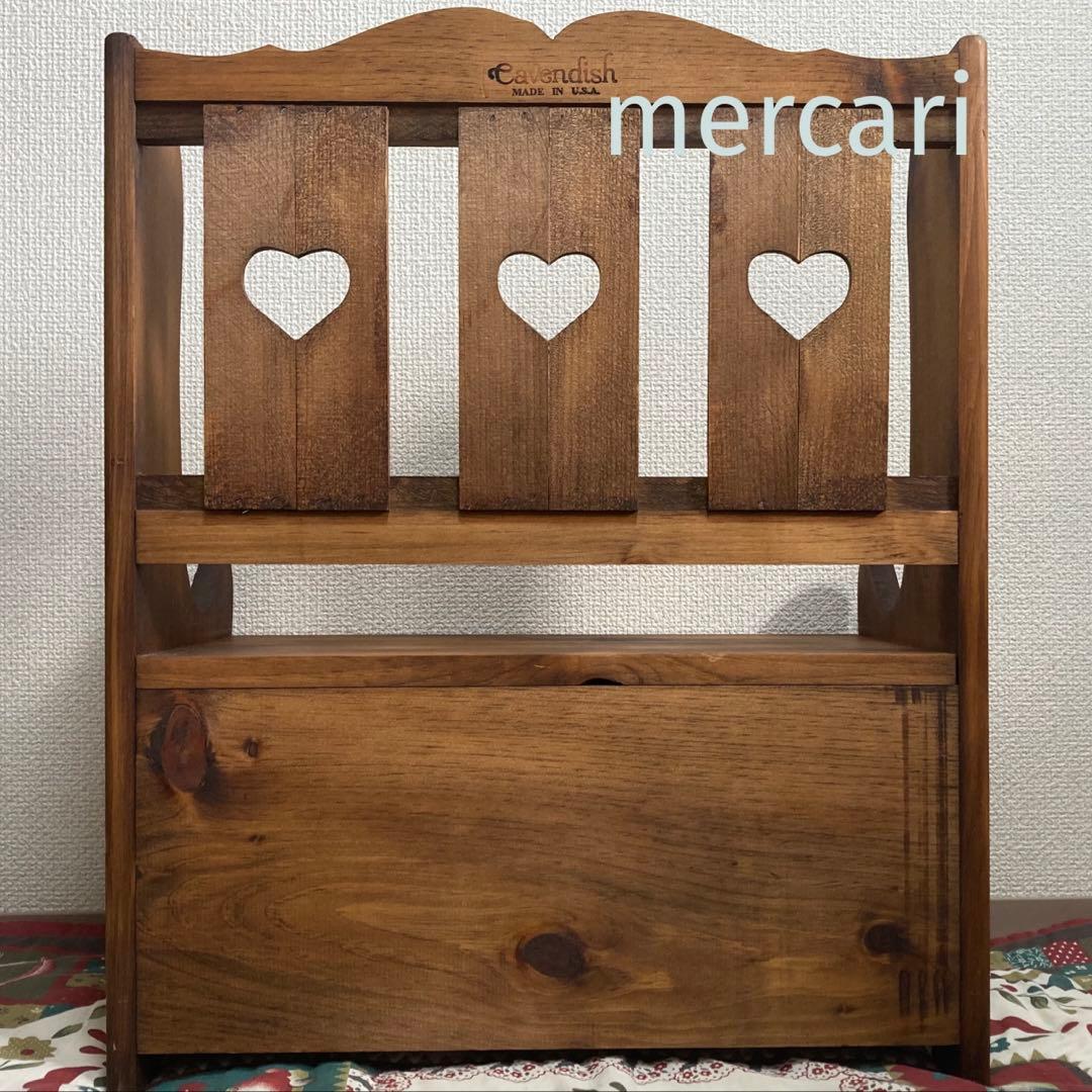 希少USA製【Cavendish】木製ラック棚ビンテージレアカントリーアメリカン