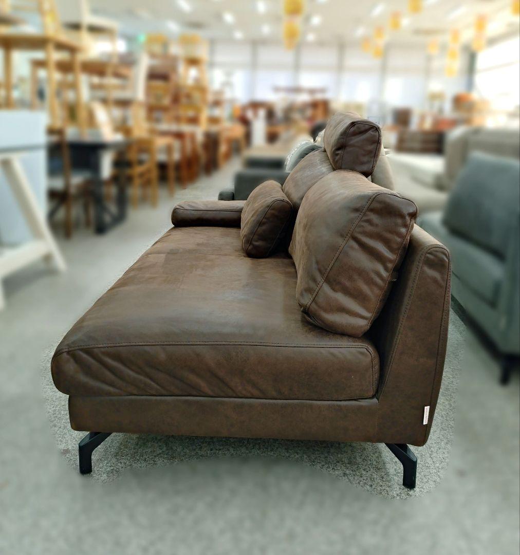 関家具 RELAXFORM グラシエーロ ２人掛けソファ 廃盤色 カカオ