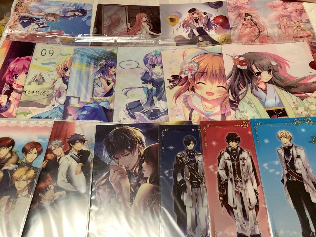 クリアファイル　まとめ売り　アニメ　ゲーム　マンガ