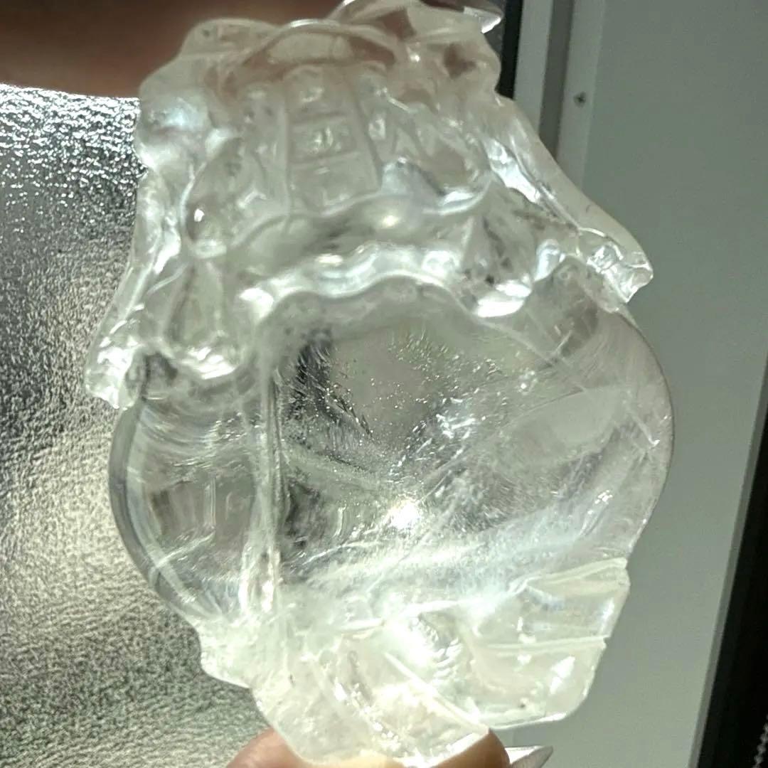 高品質♪ 水晶　ロングイ【龍亀】　大きめサイズ♪