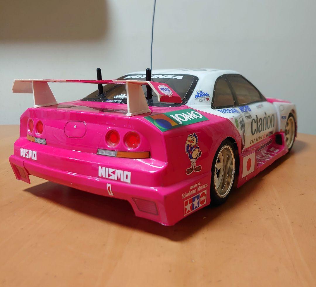 タミヤ TA02W ニスモ クラリオン GT-R R33 スカイライン ボディ - メルカリ