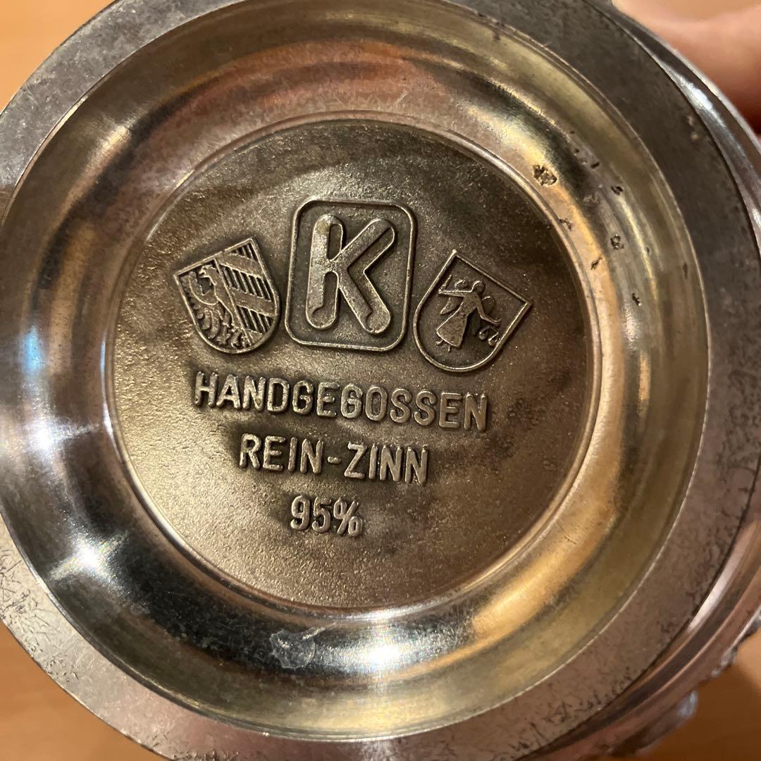 錫製 小物入れ　アンティーク