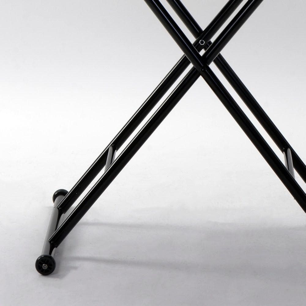 テーブル ガス圧昇降式テーブル ローテーブル キャスター付き 折りたたみ