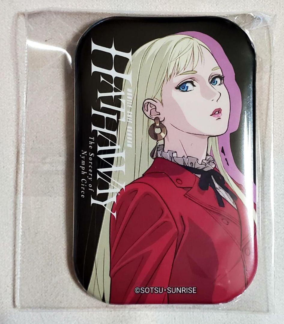 閃光のハサウェイ 公式ショップ スクエア缶バッジ ギギ・アンダルシア