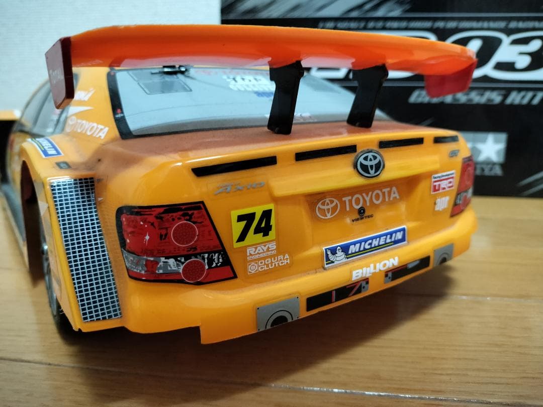 Tamiya TB-03R カローラアクシオボディ 12.5Tブラシレス - メルカリ