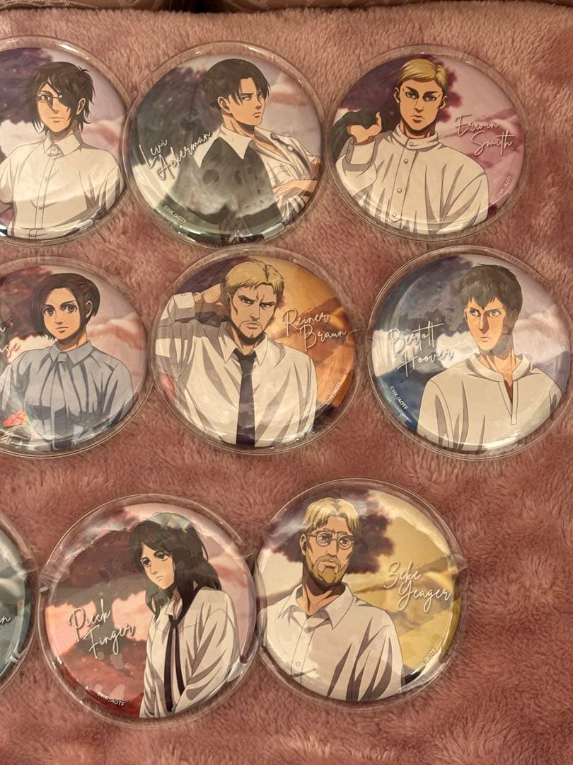 ATTACK FES 缶バッジ コンプ 17個 アウトレット ストア