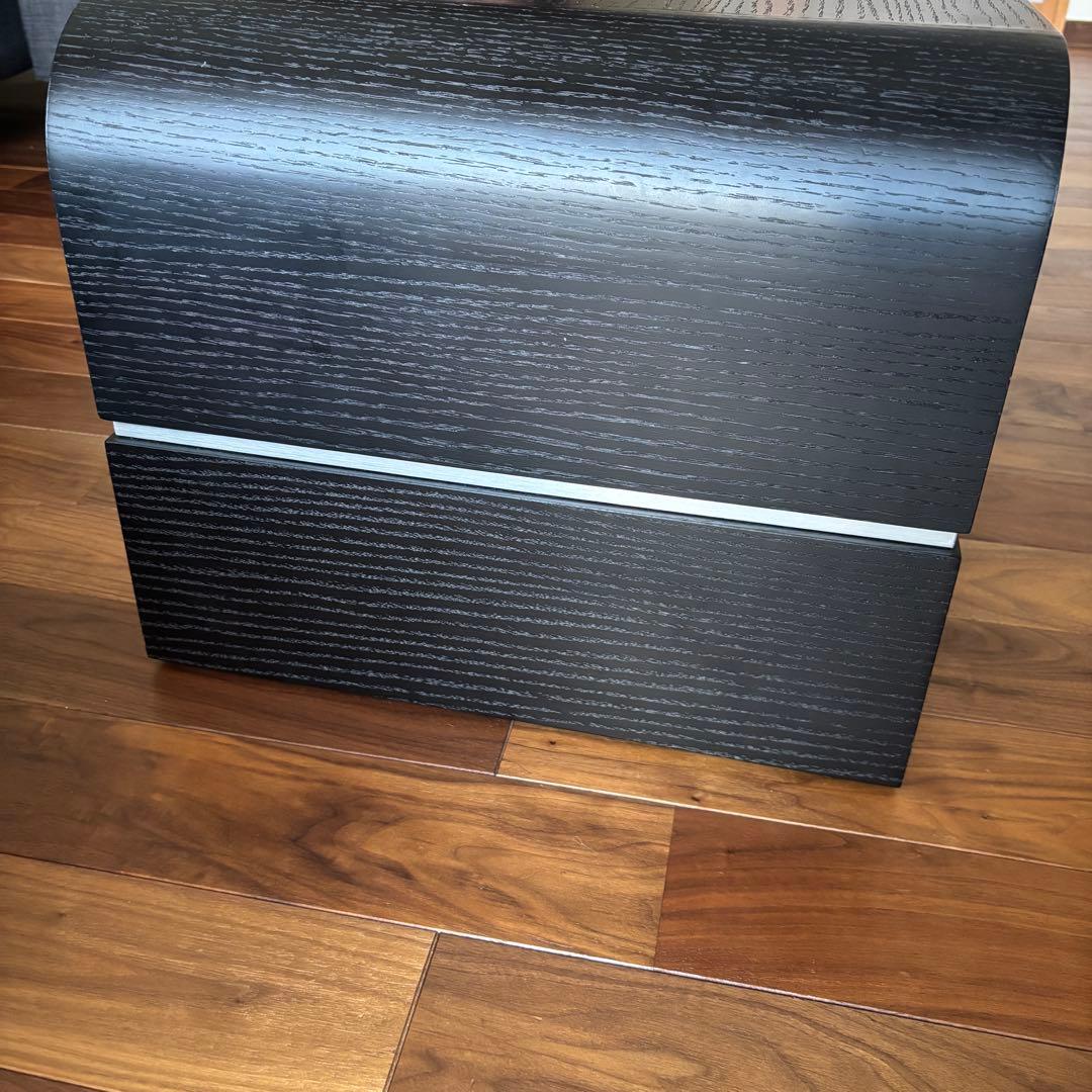 【美品】大川家具　センターテーブル　ブラック　モダン