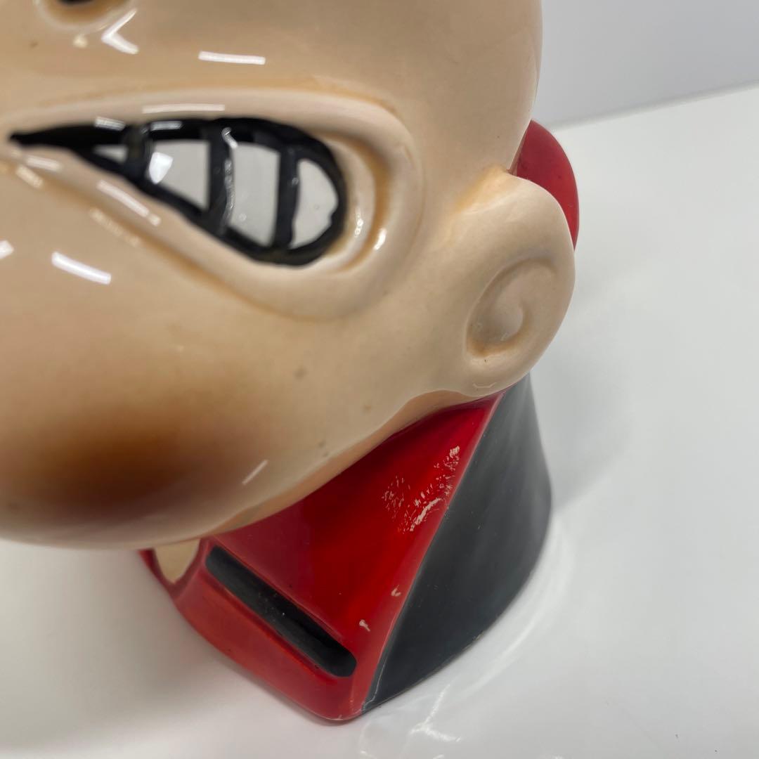 当時物 POPEYE ポパイ 陶器製 顔型 貯金箱 - メルカリ