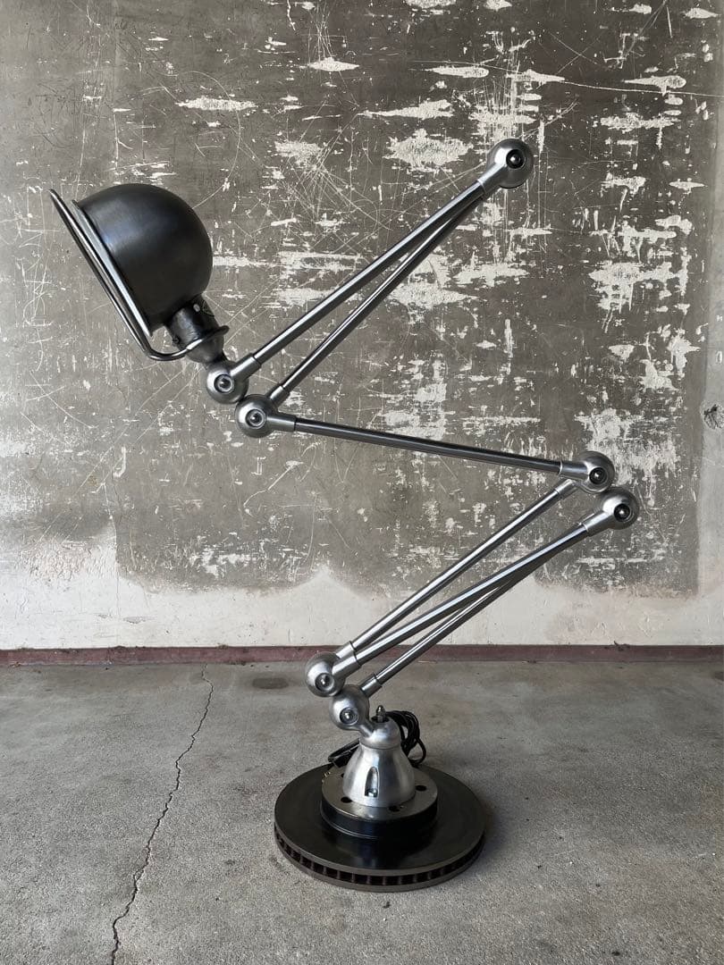 希少極上！電球付き　JIELDE 6 bras ジェルデ アンティーク　ランプ