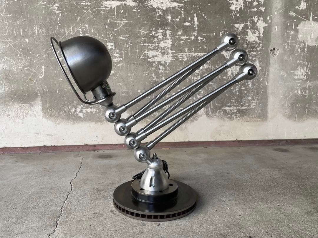 希少極上！電球付き　JIELDE 6 bras ジェルデ アンティーク　ランプ