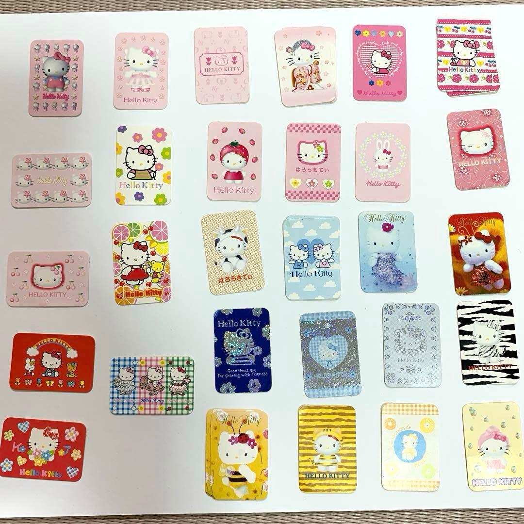 サンリオ ハローキティ42枚フレークシール 平成レトロ - メルカリ
