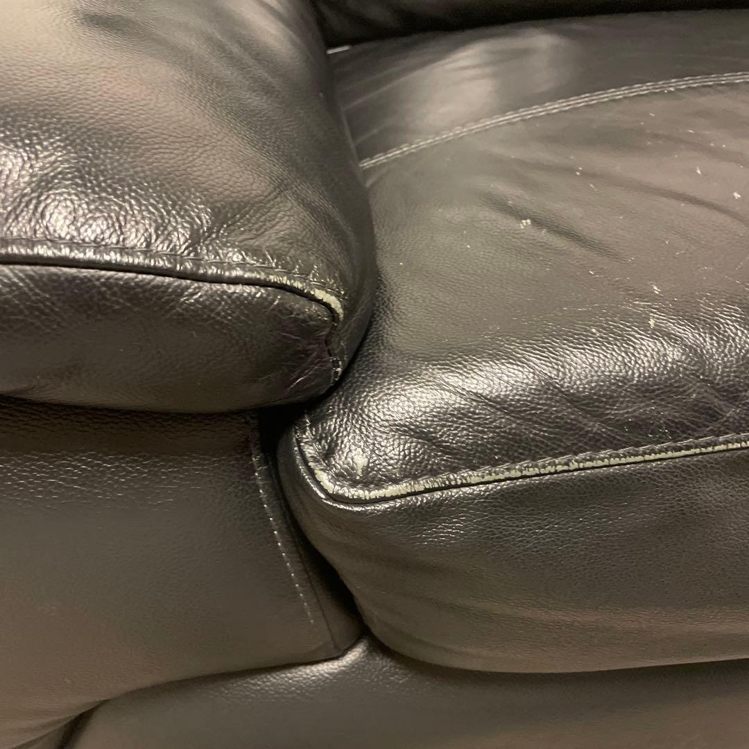 黒レザーコーナーソファー , 最終値下げ