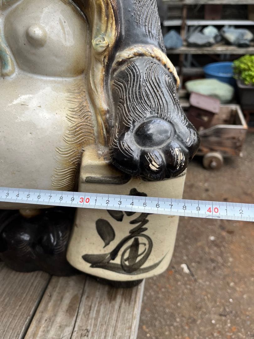 shota様専用 たぬきの置物、たぬき55センチ、たぬきの傘立て置物、傘