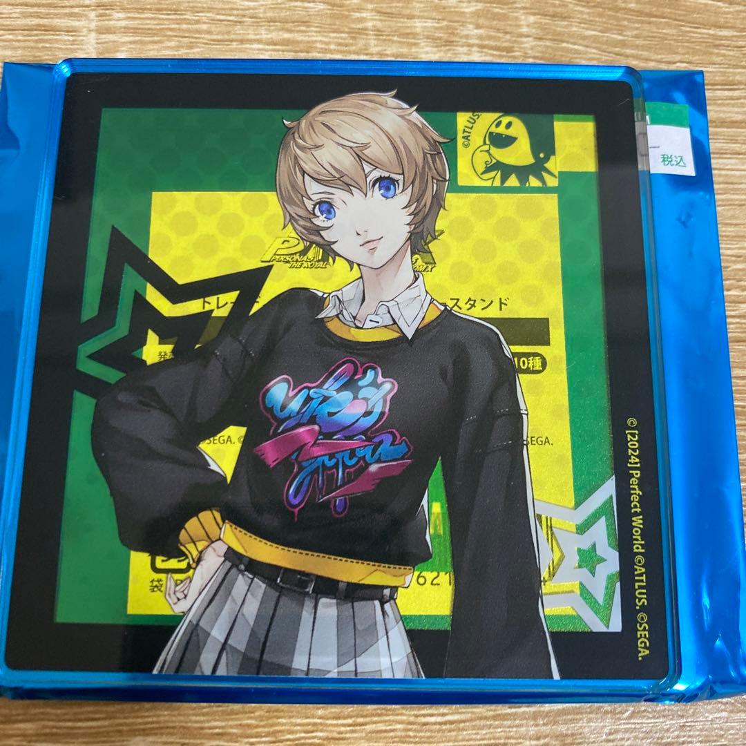 ペルソナ5X AnimaxCafe+ 新井素羽 アクリルコースター - メルカリ