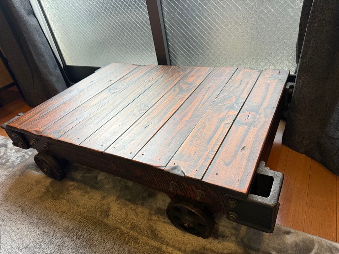 トロリーテーブル　ローテーブル