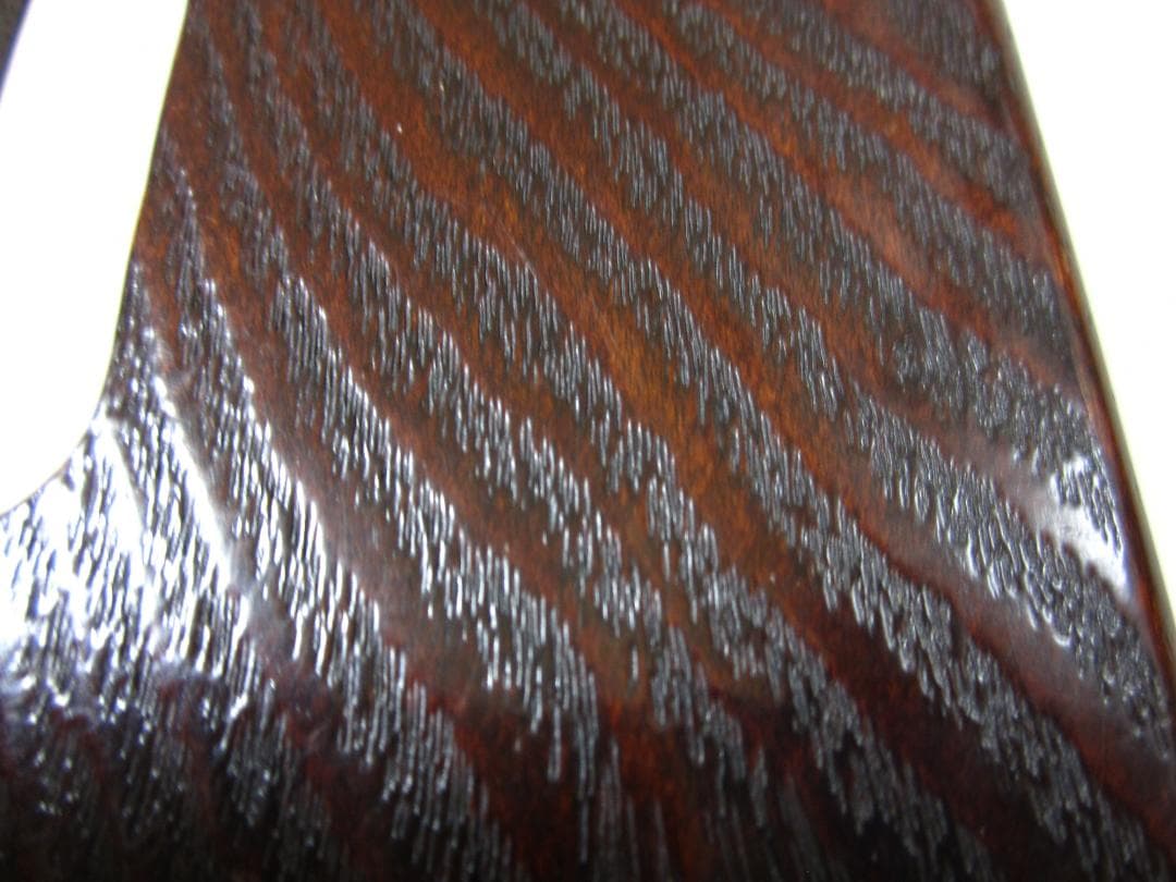 未使用◆上野村 銘木工芸◆天然木 漆塗◆小物入れ引出し ティッシュケース◆大