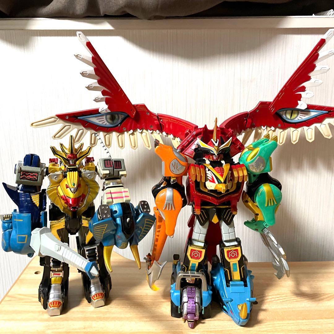 百獣戦隊ガオレンジャー DX合体ロボ パワーアニマル11体 L108429766