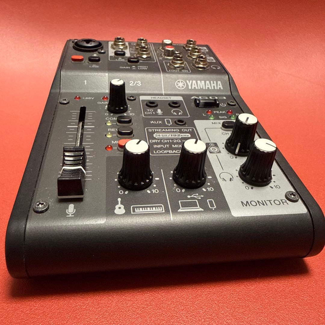 YAMAHA AG03Mk2 オーディオインターフェース(値段交渉不可)