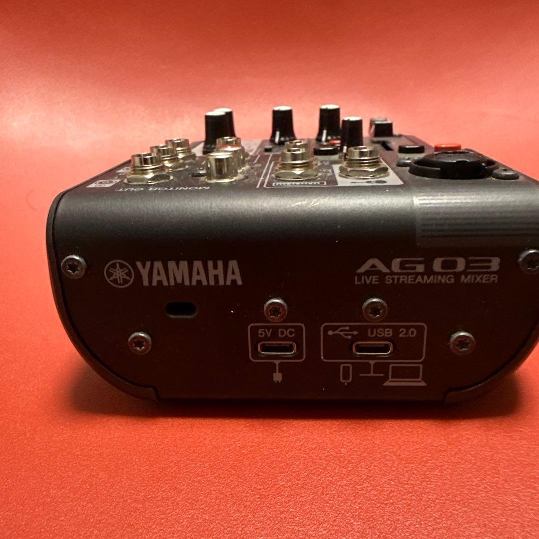 YAMAHA AG03Mk2 オーディオインターフェース(値段交渉不可)