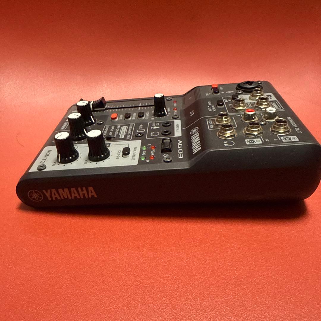 YAMAHA AG03Mk2 オーディオインターフェース(値段交渉不可)