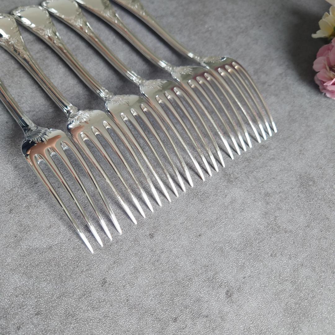 美品 希少 クリストフル マルリー スタンダードフォーク 6点