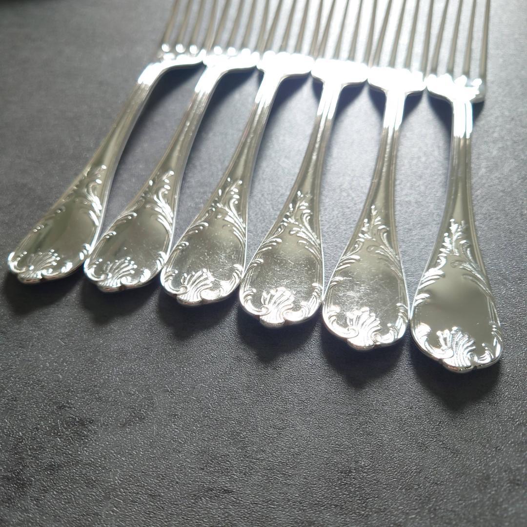 美品 希少 クリストフル マルリー スタンダードフォーク 6点