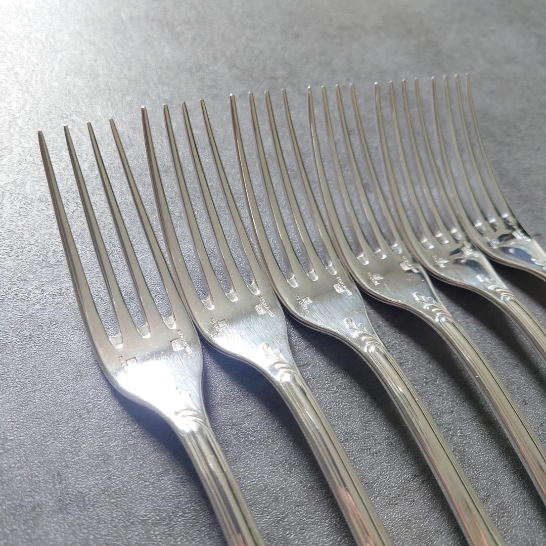 美品 希少 クリストフル マルリー スタンダードフォーク 6点
