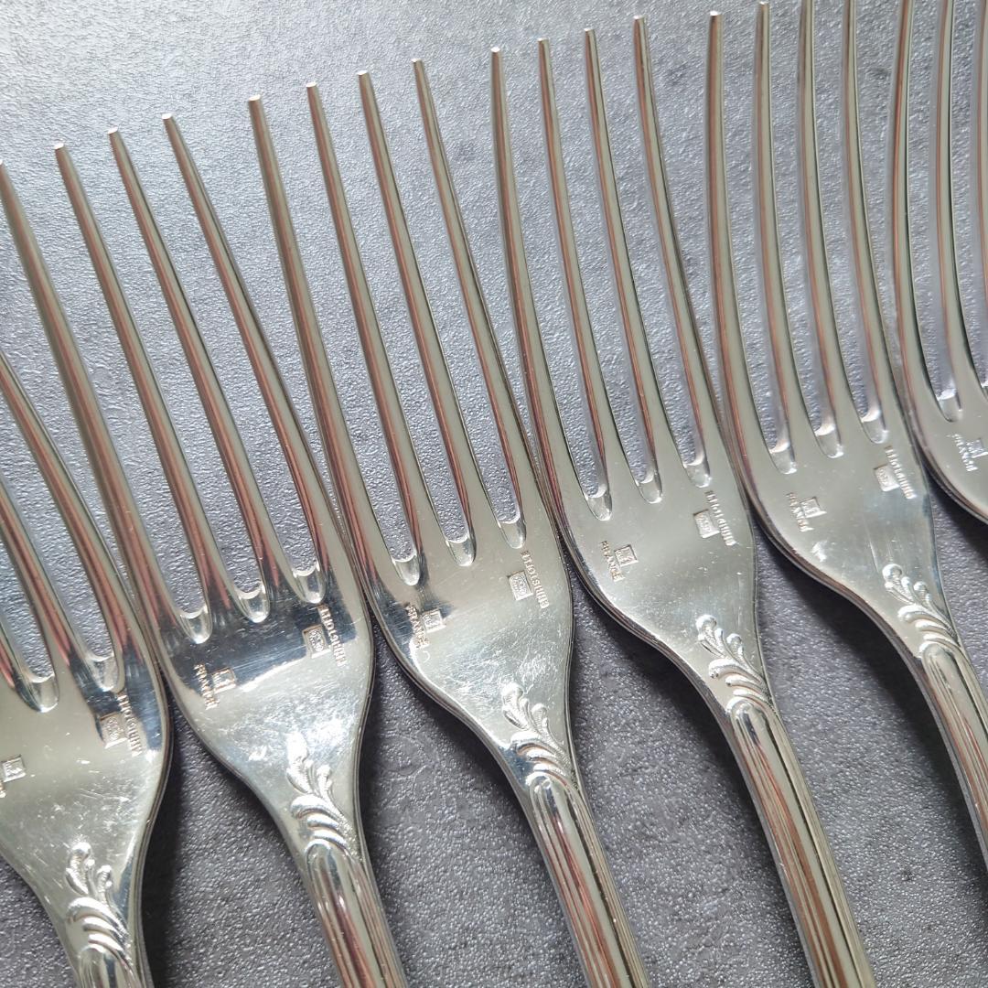 美品 希少 クリストフル マルリー スタンダードフォーク 6点