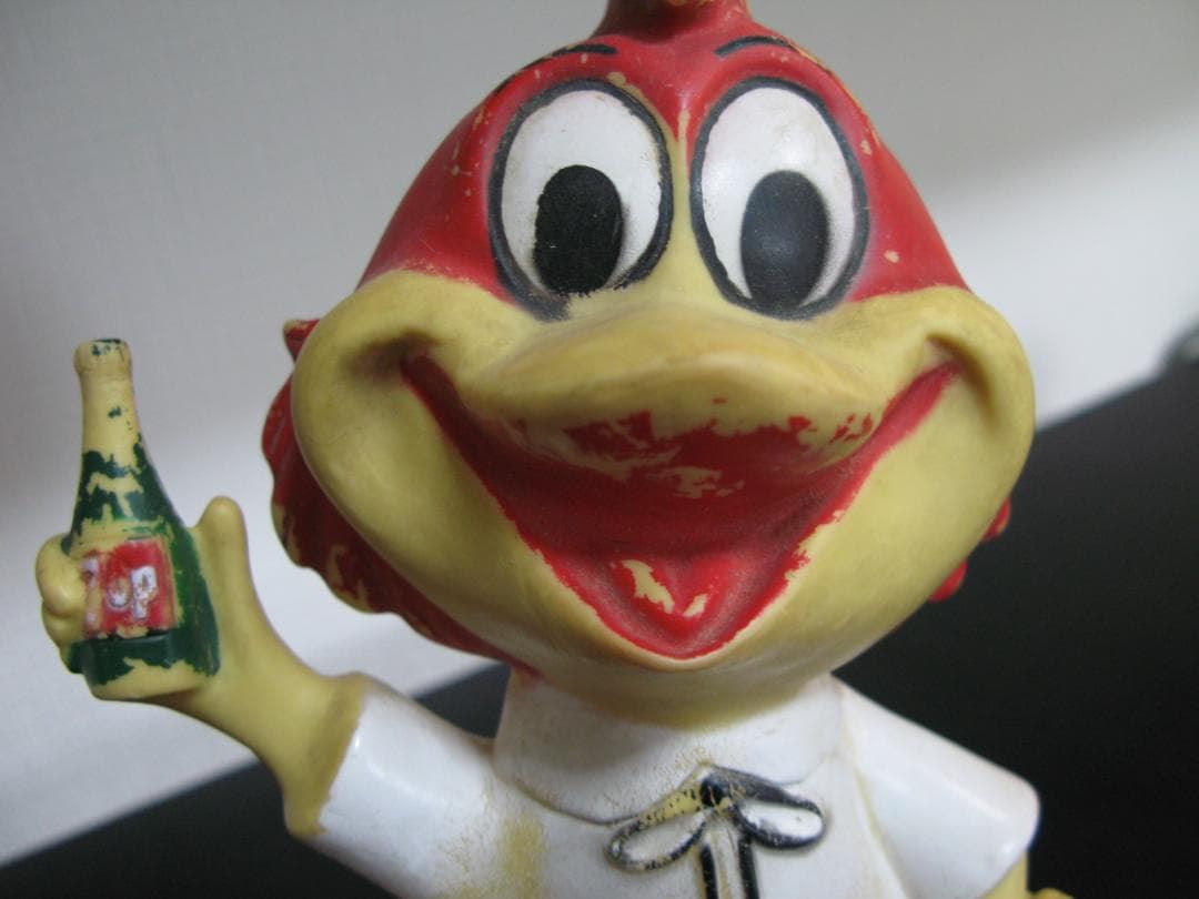 1959年製 7UP フレッシュアップフレディ ビンテージ ソフビ TOY - メルカリ