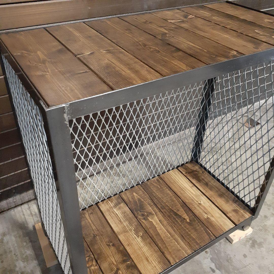 アイアン　シェルフ　ラック　インダストリアル　シューズラック　オープンラック　棚