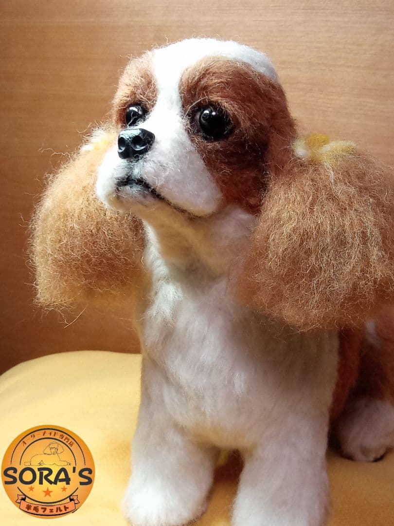 愛犬の羊毛フェルトオーダー・わんちゃん